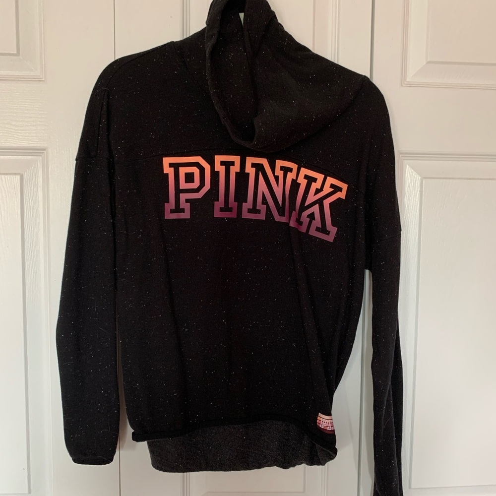 VS Pink black pullover sweater